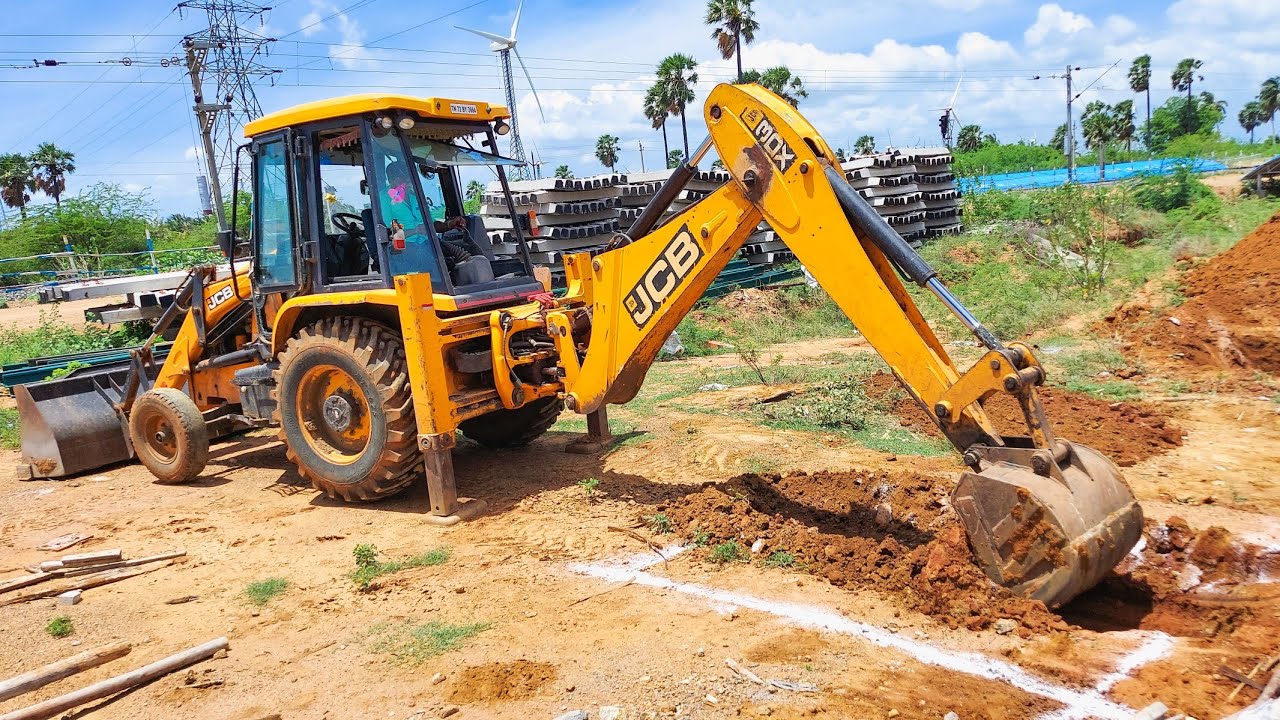 JCB construction machine
